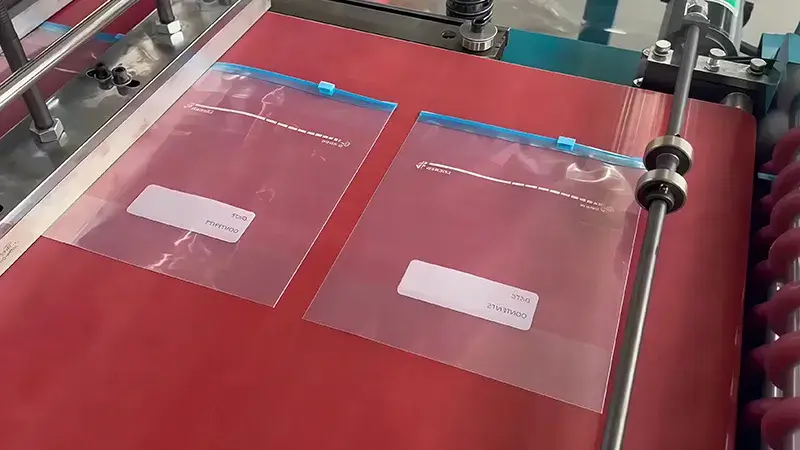 Zipper Bolseadora para Almacenamiento de Alimentos